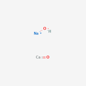 molecular formula CaHNaO2 B591003 Soda lime CAS No. 8006-28-8
