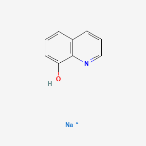 molecular formula C9H7NNaO B591004 Sodium-8-oxyquinolate CAS No. 2872-54-0