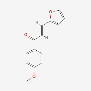 molecular formula C14H12O3 B5910070 3-(2-furyl)-1-(4-methoxyphenyl)-2-propen-1-one CAS No. 114570-69-3