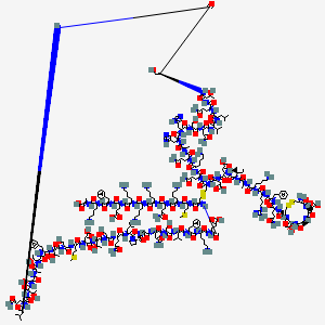 molecular formula C291H465N85O95S6 B591008 麦迪兰 CAS No. 135374-80-0