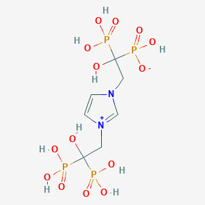 molecular formula C7H17N2O14P4+ B591026 Unii-VB532S447N CAS No. 1632236-60-2