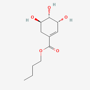 (3R,4S,5R)-Butyl 3,4,5-Trihydroxycyclohex-1-enecarboxylate