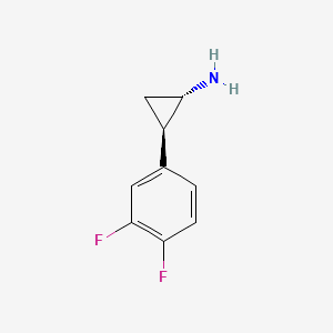 (1S,2R)-2-(3,4-Difluorophenyl)cyclopropanamine