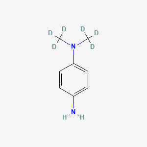 molecular formula C8H12N2 B591064 N,N-Dimethyl-p-phenylenediamine-d6 CAS No. 1398066-19-7