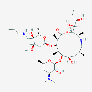 molecular formula C41H79N3O12 B591065 Tulathromycin B CAS No. 280755-12-6