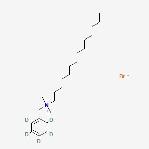 molecular formula C23H42BrN B591068 ベンジルジメチルテトラデシルアンモニウムブロミド CAS No. 1515861-68-3