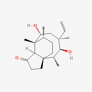 molecular formula C20H32O3 B591076 Mutilin CAS No. 6040-37-5
