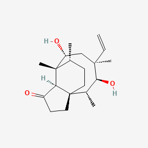 molecular formula C20H32O3 B591076 Mutilina CAS No. 6040-37-5