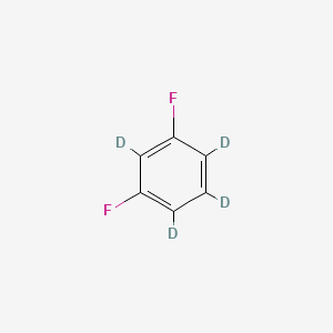 molecular formula C6H4F2 B591093 1,3-Difluorobenzene-d4 CAS No. 1173022-08-6