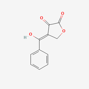 molecular formula C11H8O4 B5911022 4-benzoyl-3-hydroxy-2(5H)-furanone CAS No. 7478-57-1