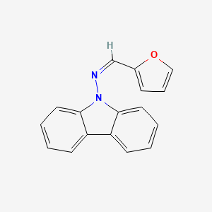 N-(2-furylmethylene)-9H-carbazol-9-amine