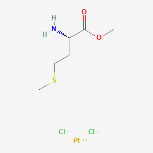 molecular formula C6H13Cl2NO2PtS B591177 O-Methyl-methionine-dichloroplatinum(II) CAS No. 139014-07-6