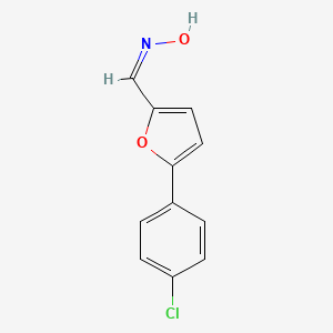 molecular formula C11H8ClNO2 B5911907 5-(4-chlorophenyl)-2-furaldehyde oxime 