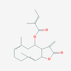molecular formula C20H26O4 B591195 8beta-Tigloyloxycostunolide CAS No. 96850-21-4