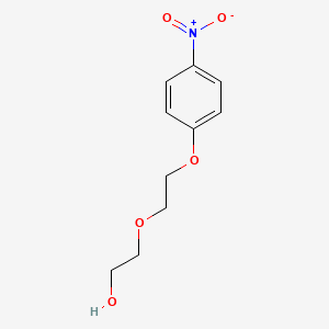 molecular formula C10H13NO5 B5912322 2-[2-(4-硝基苯氧基)乙氧基]乙醇 CAS No. 90512-18-8