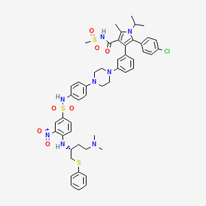 molecular formula C50H57ClN8O7S3 B591238 BM-1074 CAS No. 1391108-10-3