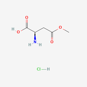 molecular formula C5H10ClNO4 B591265 4-甲基氢天门冬氨酸盐酸盐 CAS No. 22728-89-8