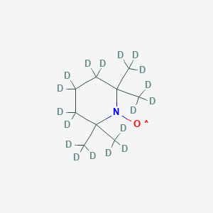 molecular formula C9H18NO B591271 2,2,6,6-Tetramethylpiperidine-d18-1-oxyl CAS No. 205679-68-1