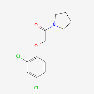 molecular formula C12H13Cl2NO2 B5912723 1-[(2,4-dichlorophenoxy)acetyl]pyrrolidine 