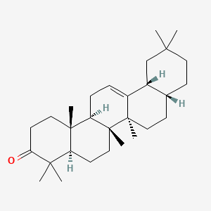 molecular formula C29H46O B591298 28-Demethyl-beta-amyrone CAS No. 73493-60-4