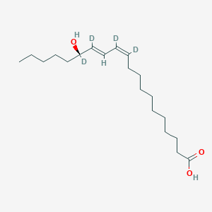 molecular formula C18H32O3 B591300 13(S)-HODE-d4 CAS No. 139408-39-2