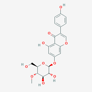 molecular formula C22H22O10 B591309 4''-methyloxy-Genistin CAS No. 950910-16-4
