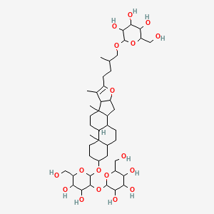 molecular formula C45H74O18 B591322 三萜苷BIII CAS No. 185432-00-2