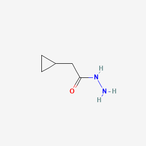 molecular formula C5H10N2O B591325 2-环丙基乙酰肼 CAS No. 55277-83-3