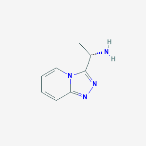 (1S)-1-[1,2,4]triazolo[4,3-a]pyridin-3-ylethanamine