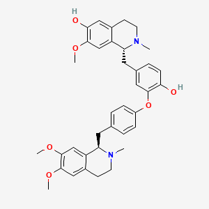 molecular formula C37H42N2O6 B591344 Dauricinoline CAS No. 30984-80-6