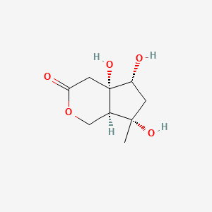 molecular formula C9H14O5 B591352 布尔格尼宁 B CAS No. 919769-83-8