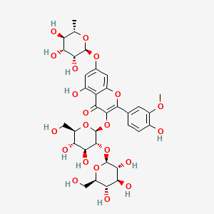 Isorhamnetin 3-sophoroside-7-rhamnoside