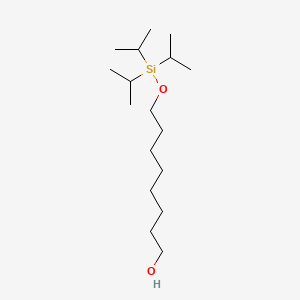 8-Tri(propan-2-yl)silyloxyoctan-1-ol