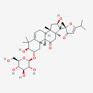 molecular formula C36H54O11 B591414 苦参素 X CAS No. 1391826-61-1