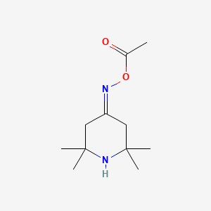 molecular formula C11H20N2O2 B5914162 2,2,6,6-tetramethyl-4-piperidinone O-acetyloxime 