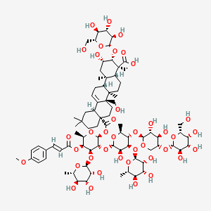 molecular formula C81H122O39 B591425 Senegin IV CAS No. 51005-46-0