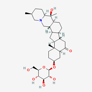 molecular formula C33H53NO8 B591428 Edpetiline CAS No. 32685-93-1