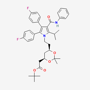 molecular formula C40H46F2N2O5 B591435 Difluoro Atorvastatin Acetonide tert-Butyl Ester CAS No. 693793-87-2