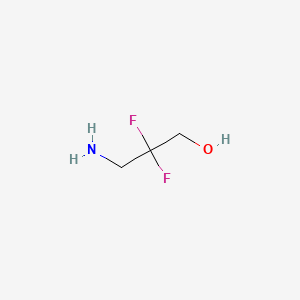 molecular formula C3H7F2NO B591485 3-氨基-2,2-二氟丙醇 CAS No. 155310-11-5