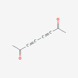 molecular formula C8H6O2 B591607 3,5-Octadiyne-2,7-dione CAS No. 139565-87-0