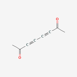 molecular formula C8H6O2 B591607 Octa-3,5-diyne-2,7-dione CAS No. 139565-87-0