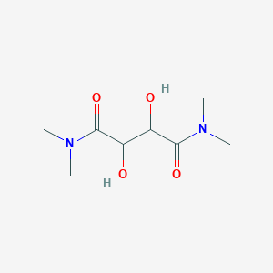 molecular formula C8H16N2O4 B5917017 2,3-dihydroxy-N,N,N',N'-tetramethylsuccinamide 