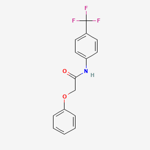 2-phenoxy-N-[4-(trifluoromethyl)phenyl]acetamide