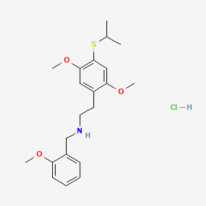 molecular formula C21H30ClNO3S B591747 25T4-NBOMe（盐酸盐） CAS No. 1566571-73-0