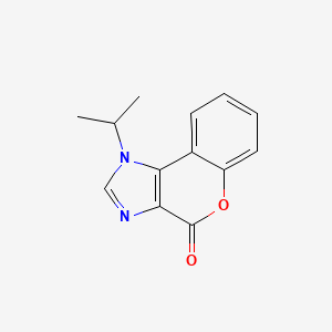 molecular formula C13H12N2O2 B5917554 1-isopropylchromeno[3,4-d]imidazol-4(1H)-one CAS No. 87236-19-9