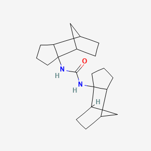 molecular formula C21H32N2O B5917694 N,N'-ditricyclo[5.2.1.0~2,6~]dec-2-ylurea CAS No. 300544-08-5