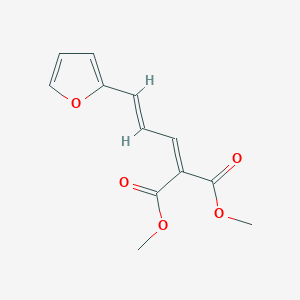 dimethyl [3-(2-furyl)-2-propen-1-ylidene]malonate