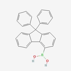 (9,9-Diphenyl-9H-fluoren-4-yl)boronic acid