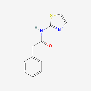 molecular formula C11H10N2OS B5918048 2-phenyl-N-1,3-thiazol-2-ylacetamide CAS No. 292051-66-2