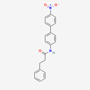 N-(4'-nitro-4-biphenylyl)-3-phenylpropanamide